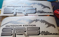 SR5 ALL TERRAIN BEDSIDE / WINDOW STICKER VINYL DECAL SET OF 2