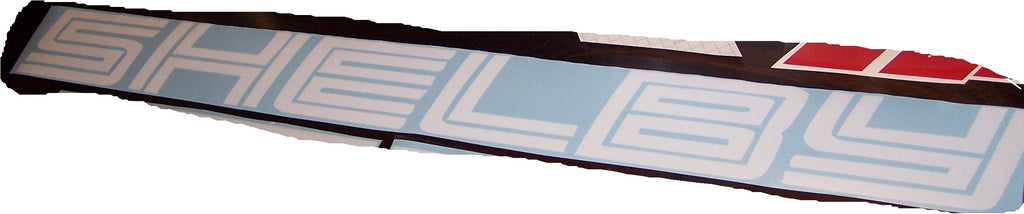 SHELBY WINDSHIELD VINYL DECAL STICKER BANNER CHOOSE SIZE & COLOR