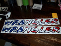 JEEP WRANGLER AMERICAN FLAG HOOD DECALS