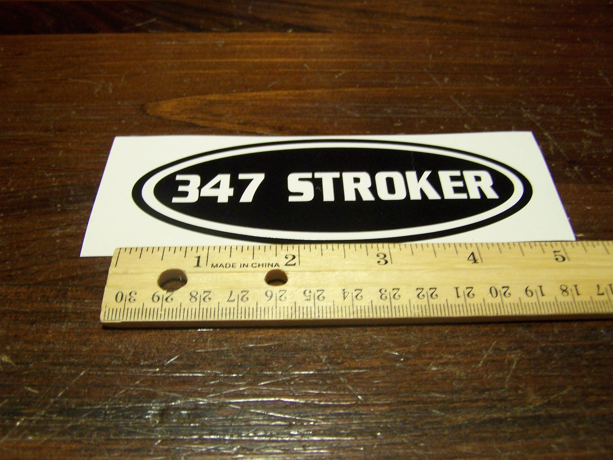 FORD 347 STROKER OVAL DECAL