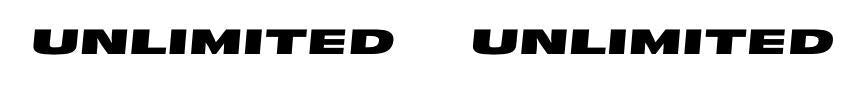 JEEP WRANGLER LJ UNLIMITED FENDER VINYL DECAL SET OF 2 TJ