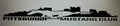PITTSBURGH MUSTANG CLUB WINDSHIELD DECAL STICKER BANNER