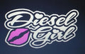 DIESEL GIRL VINYL DECAL STICKER CHOOSE SIZE & COLORS