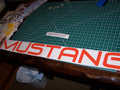 MUSTANG WINDSHIELD DECAL BANNER