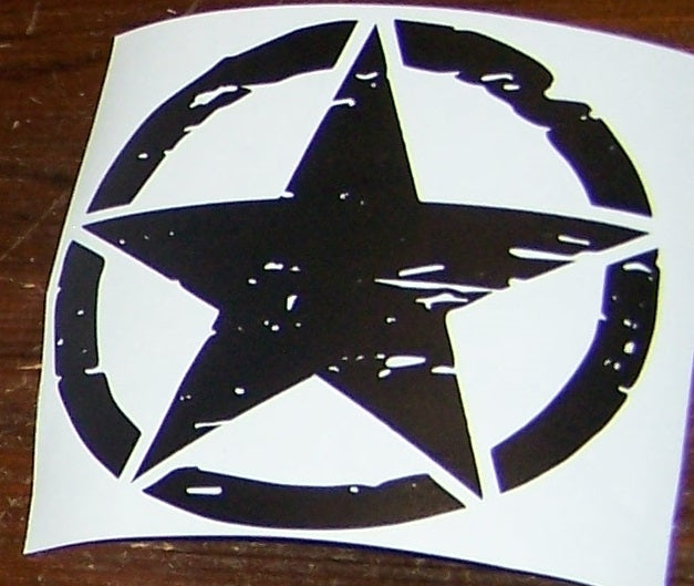 JEEP FREEDOM EDITION OSCAR MIKE STAR VINYL DECAL STICKER