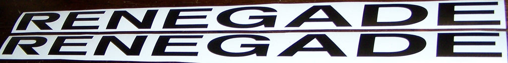 JEEP RENEGADE HOOD DECALS