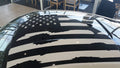 15-25 S550 FORD MUSTANG DISTRESSED AMERICAN FLAG FOR ROOF