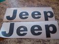 JEEP FENDER DECAL SET OF 2 WRANGLER CJ YJ SCRAMBLER