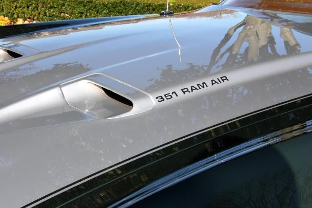 351 RAM AIR HOOD VINYL DECAL STICKER SET FOR 1971-73 MUSTANG