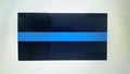 POLICE & LAW ENFORCEMENT BLUE LINE DECAL