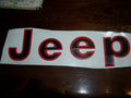 1975-86 JEEP CJ TAILGATE VINYL DECAL CJ7 CJ8 SCRAMBLER