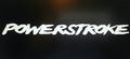 POWERSTROKE WINDSHIELD WINDOW VINYL DECAL CHOOSE SIZE & COLOR