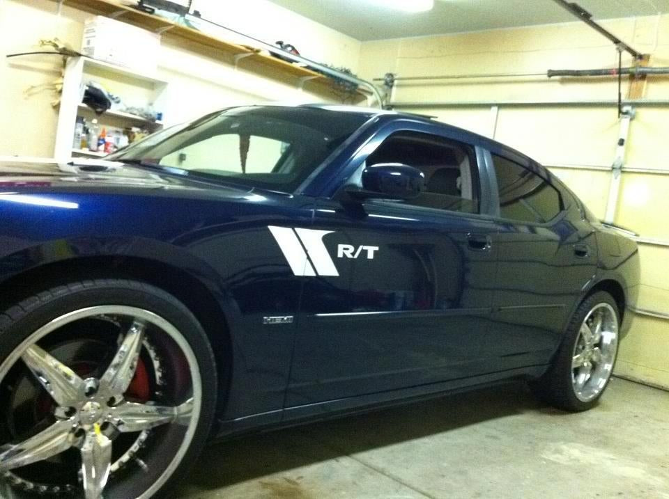 R/T AND SLASHES FENDER OR DOOR SET OF 2