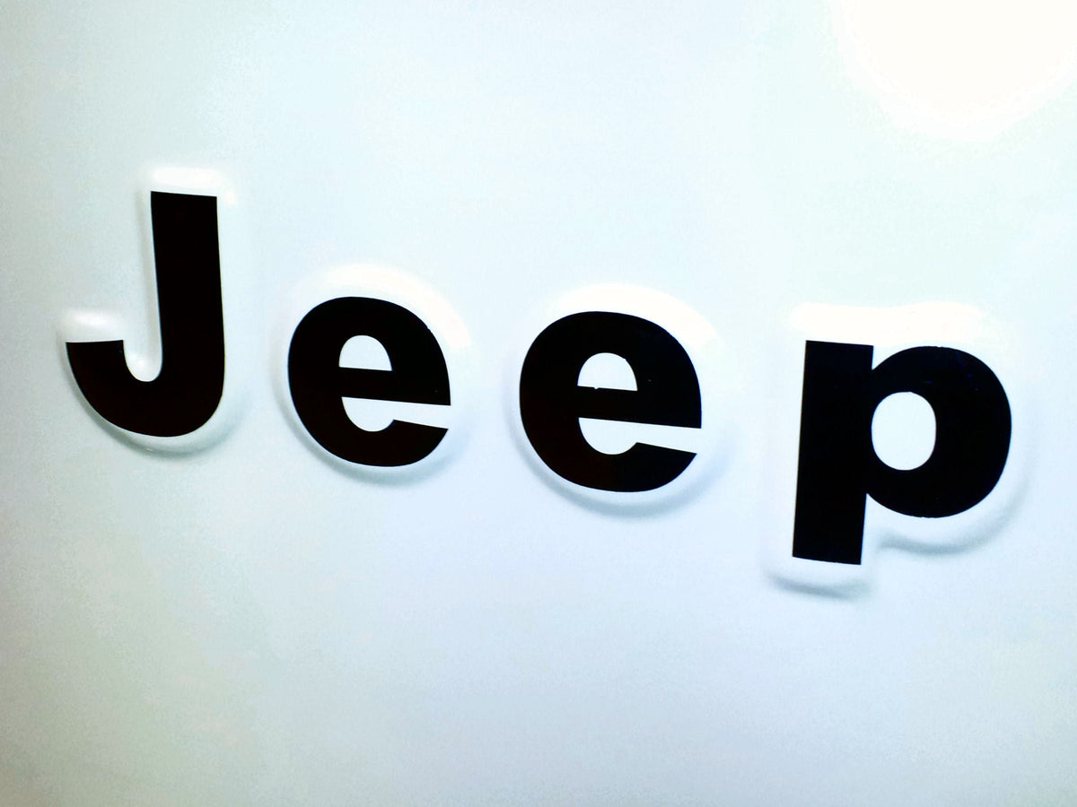 1975-86 JEEP CJ TAILGATE & FENDER VINYL DECAL KIT CJ7 SCRAMBLER
