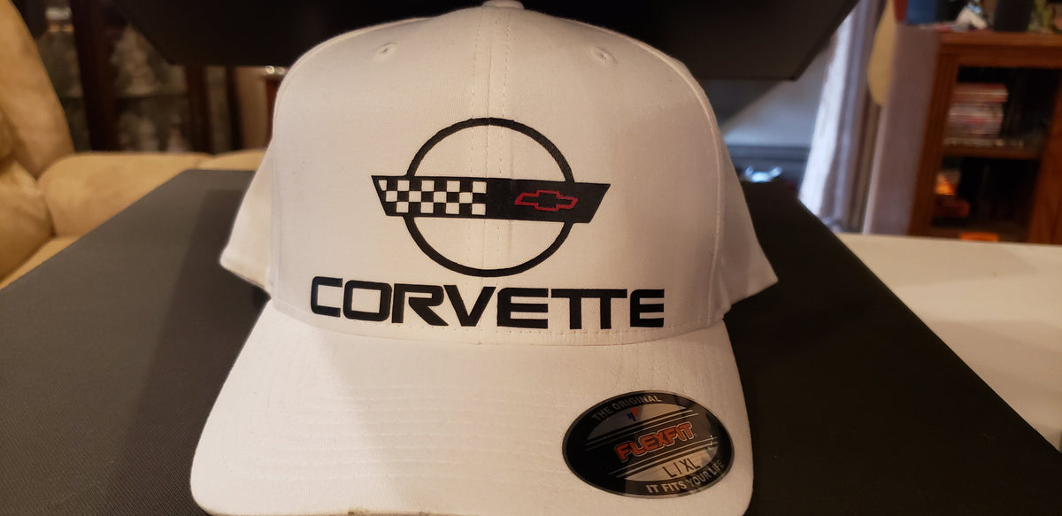 CORVETTE C4 FLEX  FIT HAT WITH 1991-1996 LOGO