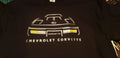 CORVETTE C4 SILHOUETTE T-SHIRT 86-90 FRONT & BACK