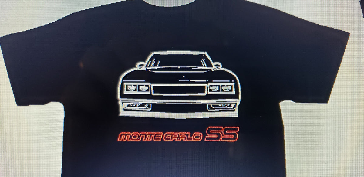 1985 1986 CHEVROLET MONTE CARLO SS T-SHIRT, HOODIE, LONG SLEEVE