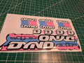 DYNO AIR DECAL SET 86 87 88 89 VINTAGE BMX