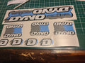 DYNO AIR DECAL SET 86 87 88 89 VINTAGE BMX