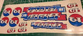 BMX GT JR PERFORMER DECAL SET 86 87 88 89