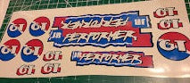 BMX GT JR PERFORMER DECAL SET 86 87 88 89