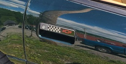 1991-1996 CORVETTE DOOR HANDLE OVERLAY DECALS
