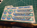 BMX GT FREESTYLE PRO TOUR TEAM MODEL DECAL SET 86 87 88 89