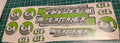 BMX GT JR PERFORMER DECAL SET 86 87 88 89