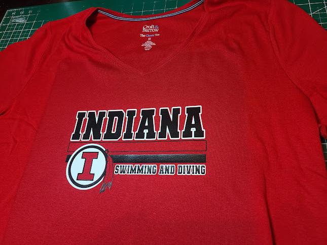 Indiana High School Swimming & Diving style 3