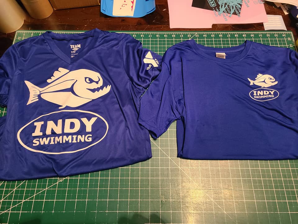 INDY SWIMMING SWIM TEAM T-SHIRT