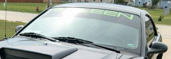 SALEEN WINDSHIELD DECAL BANNER STICKER CHOOSE COLOR AND SIZE
