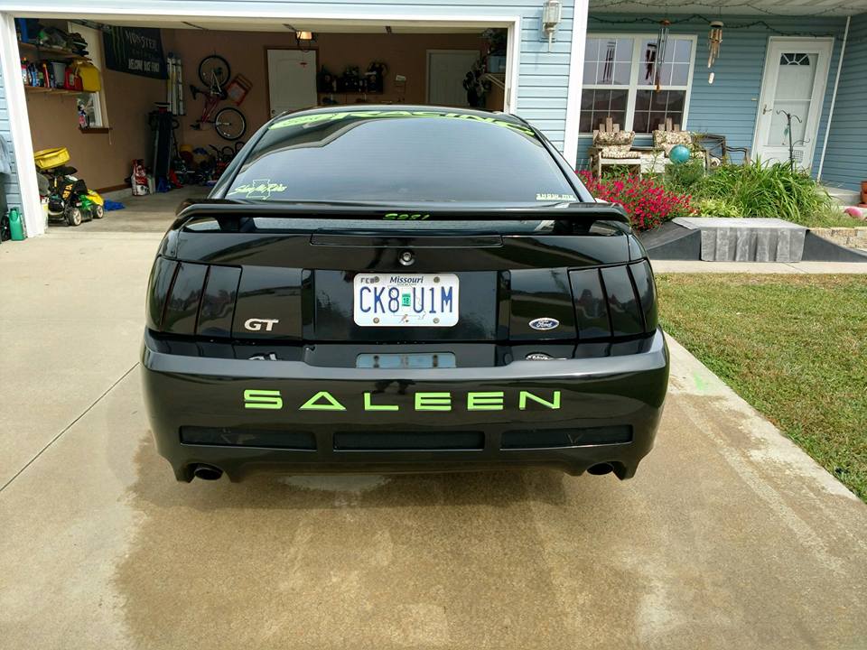SALEEN MUSTANG VINYL DECAL KIT COMPLETE
