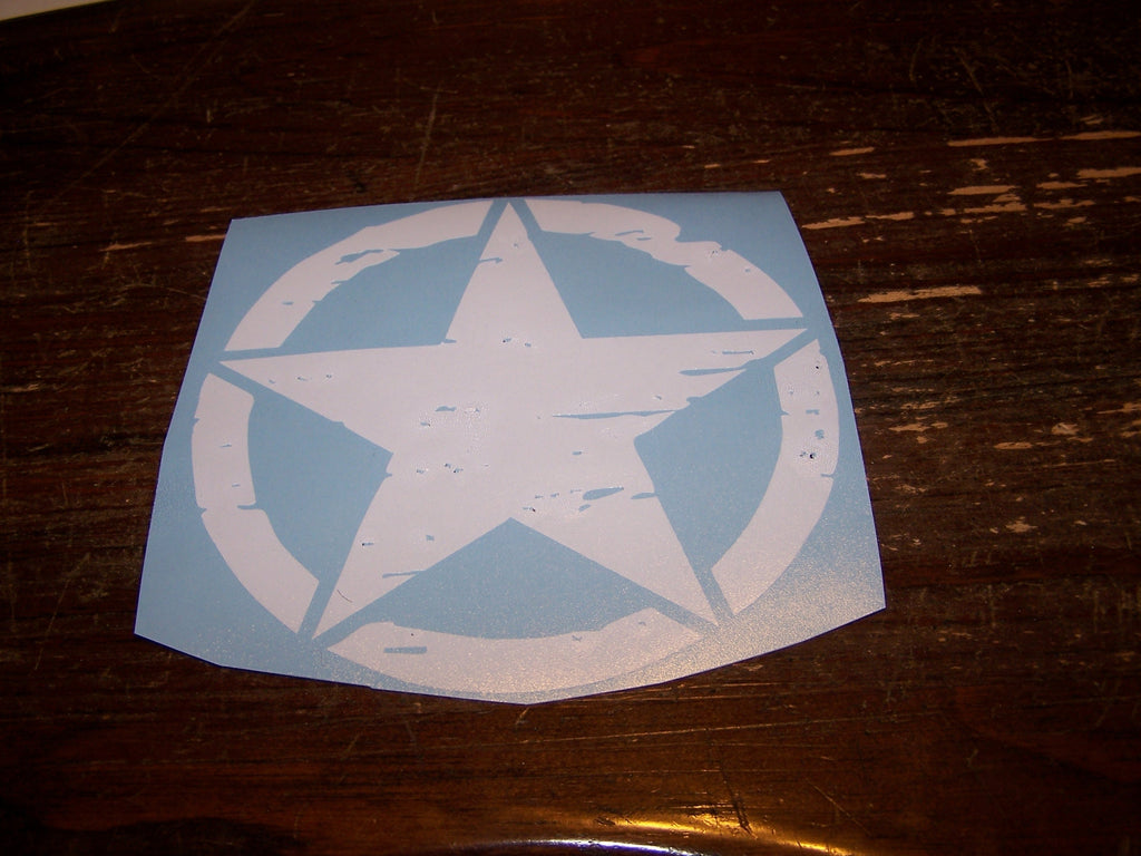 JEEP FREEDOM EDITION OSCAR MIKE STAR VINYL DECAL STICKER