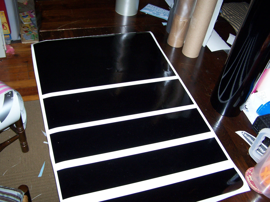 JEEP WRANGLER HOOD BLACKOUT STROBE DESIGN DECAL FOR JK TJ YJ CJ