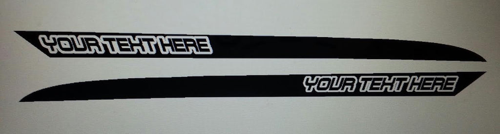 DODGE AVENGER QUARTER PANEL VINYL STRIPE SET