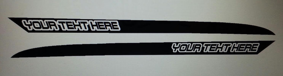 DODGE AVENGER QUARTER PANEL VINYL STRIPE SET