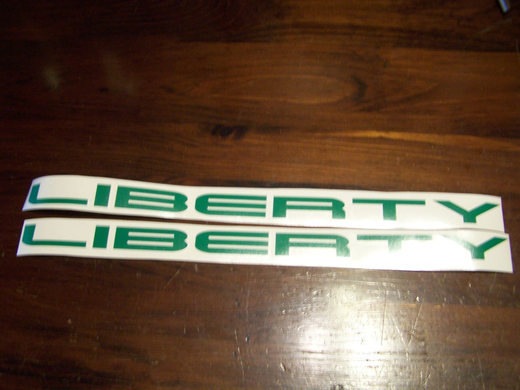 JEEP LIBERTY HOOD DECAL SET