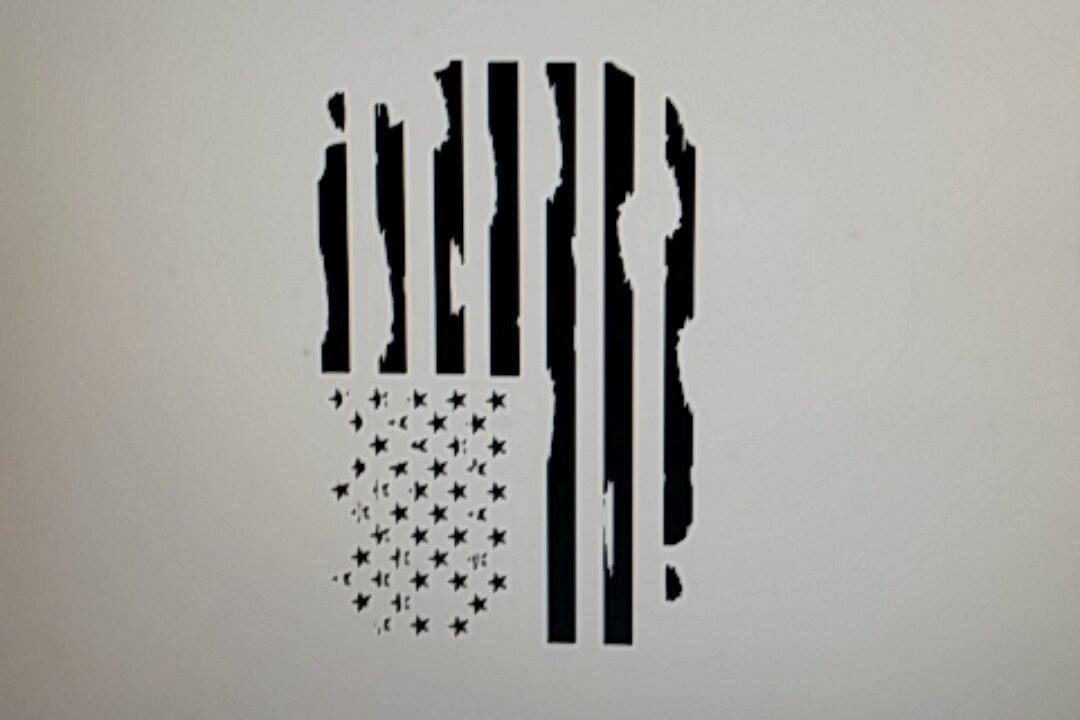 JEEP WRANGLER DISTRESSED AMERICAN FLAG HOOD DECAL JK TJ YJ CJ #2