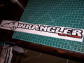 JEEP WRANGLER OFF ROAD WINDSHIELD VINYL DECAL STICKER BANNER