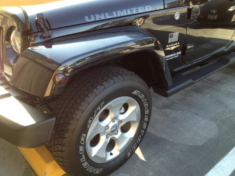 JEEP UNLIMITED HOOD DECALS WRANGLER JK TJ