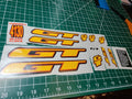 BMX GT PERFORMER DECAL SET 1995 1996