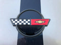 CORVETTE C4 HOOD AND FUEL DOOR EMBLEM OVERLAY DECAL 1984-1990