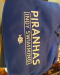 INDY SWIMMING SWIM TEAM CREW NECK SWEATSHIRT PIRANHAS LOGO