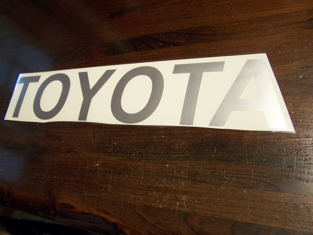 TOYOTA PICK UP TRUCK TAILGATE DECAL CHOOSE COLOR AND SIZE