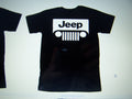 JEEP WRANGLER LOGO T-SHIRT CHOOSE SIZE AND COLOR