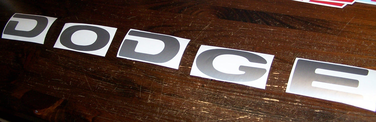 DODGE DAKOTA 87-96 TAILGATE DECAL CHOOSE COLOR FIRST GENERATION