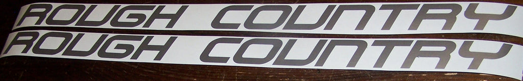 JEEP ROUGH COUNTRY HOOD DECAL SET OF 2 CHOOSE COLOR