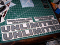 JEEP WRANGLER UNLIMITED HOOD & FENDER DECAL SET JK JKU