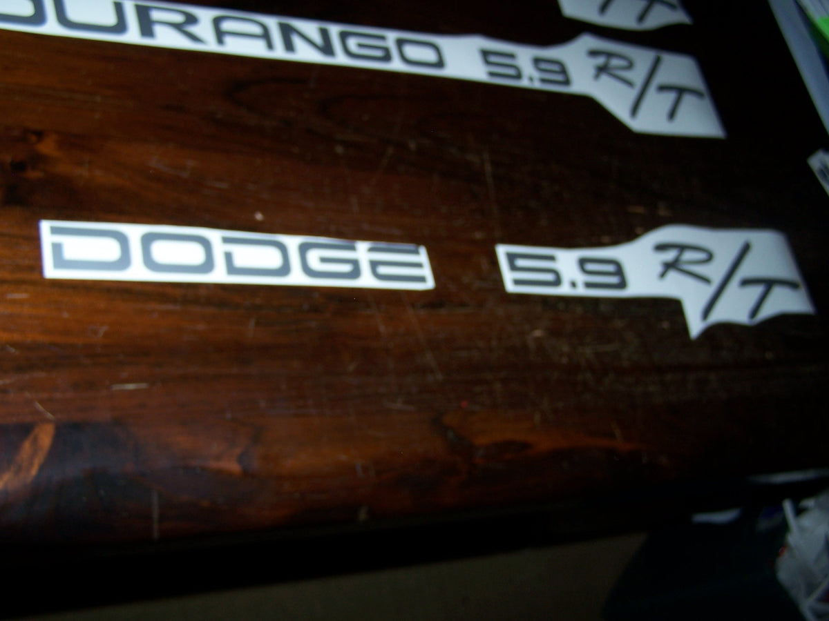 DODGE DURANGO R/T VINYL STICKER DECAL KIT