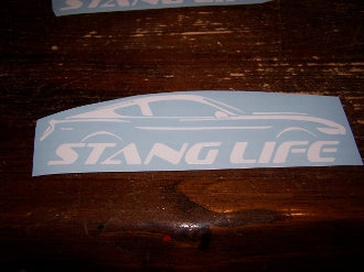 2015-2019 STANG LIFE WINDOW BANNER STICKER DECAL